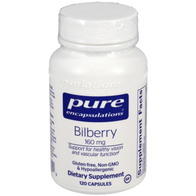 Bilberry 160mg 120 capsules