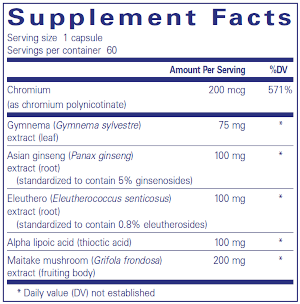 Product image for Glucose Support Formula.