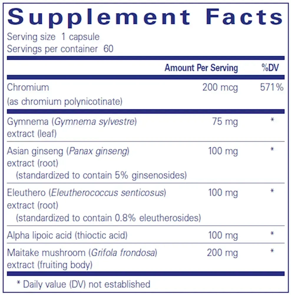 Product image for Glucose Support Formula.