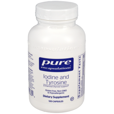 Iodine & Tyrosine 120 capsules
