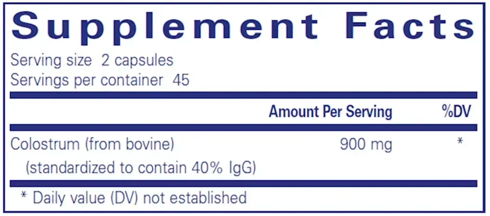 Product image for Colostrum.