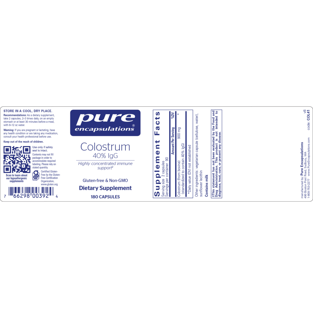 Product image for Colostrum.