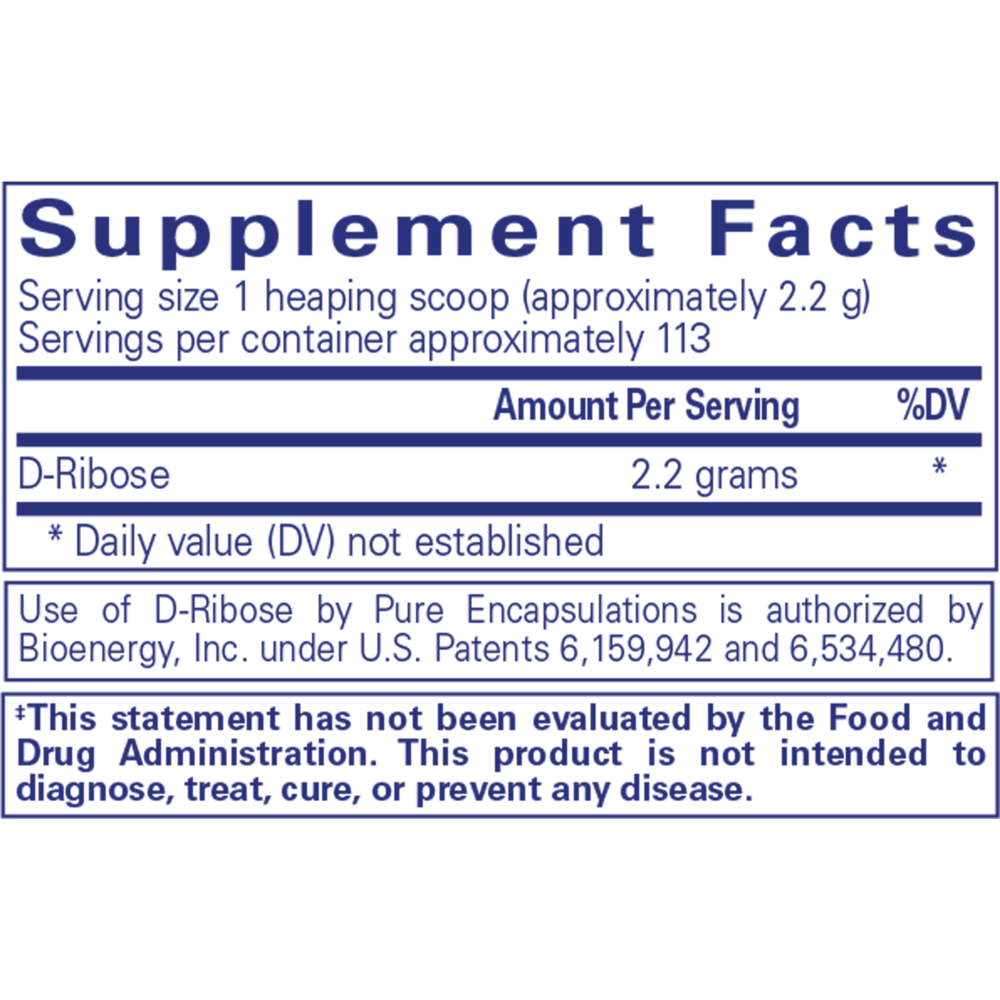 Product image for Ribose.