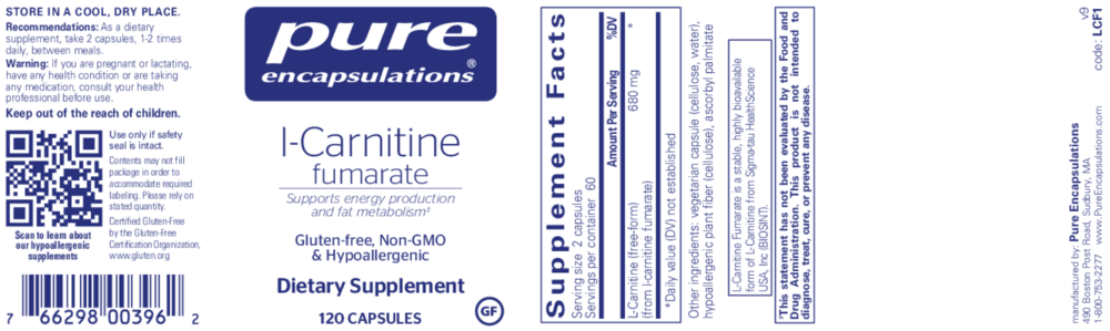 Product image for L-Carnitine Fumarate.
