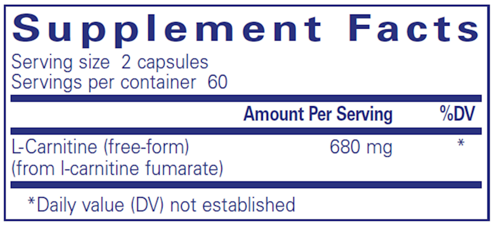 Product image for L-Carnitine Fumarate.