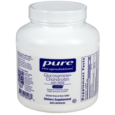 Glucosamine Chondroitin W/ MSM (240 capsules) Product image for Glucosamine Chondroitin W/ MSM (240 capsules).