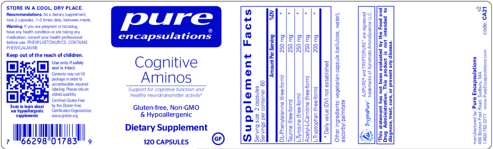 Product image for Cognitive Aminos.