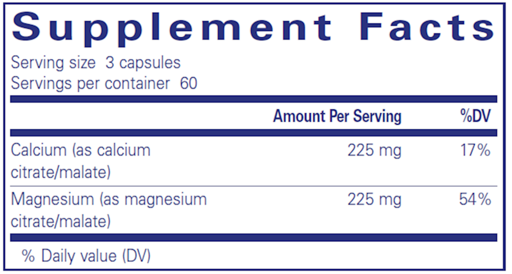 Product image for Calcium Mag (Citrate/Malate).