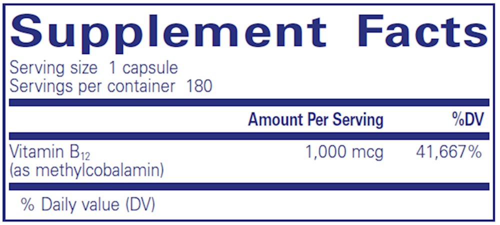 Product image for Methylcobalamin.
