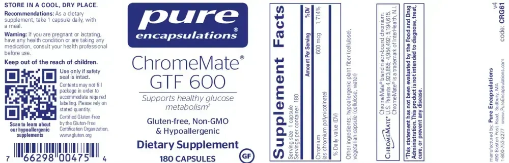 Product image for Chromemate GTF 600.