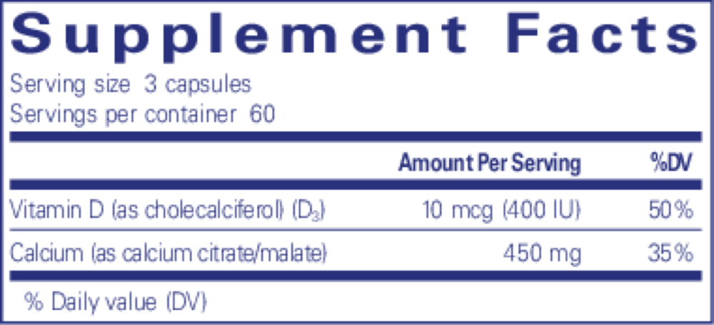 Product image for Calcium With Vitamin D3.