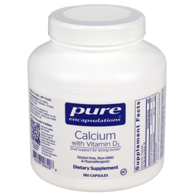 Calcium With Vitamin D3 180 capsules
