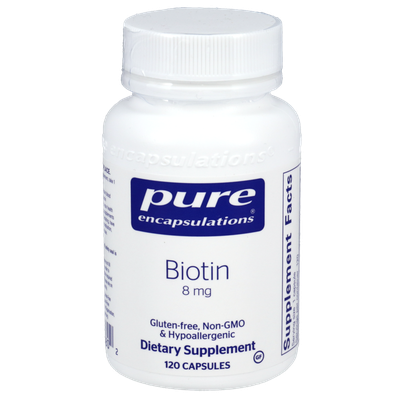 Biotin 8mg 120 capsules