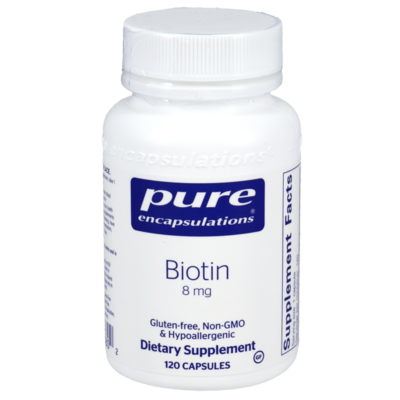 Biotin 8mg 120 capsules