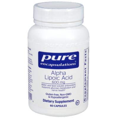 Alpha Lipoic Acid 600mg 60 capsules