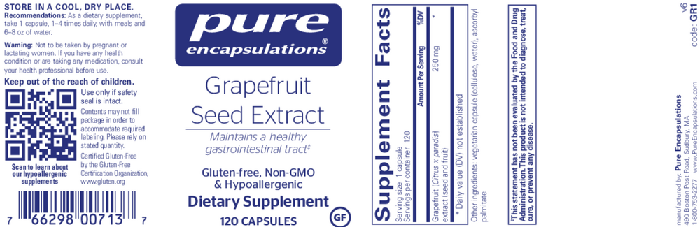 Product image for Grapefruit Seed Extract.