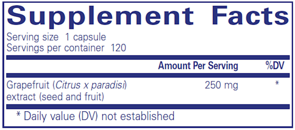 Product image for Grapefruit Seed Extract.
