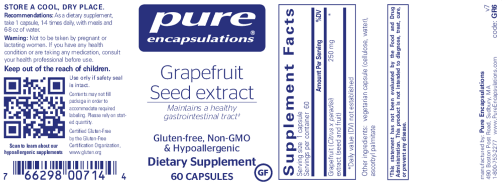 Product image for Grapefruit Seed Extract.