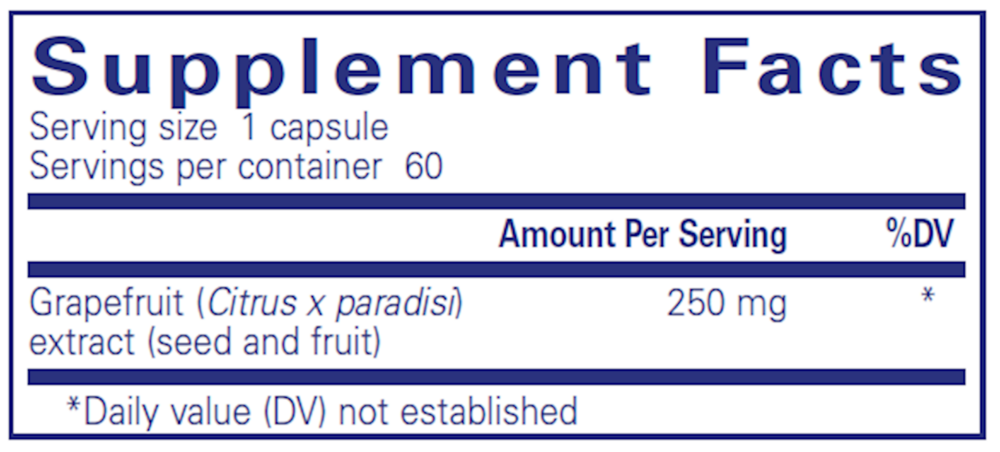 Product image for Grapefruit Seed Extract.