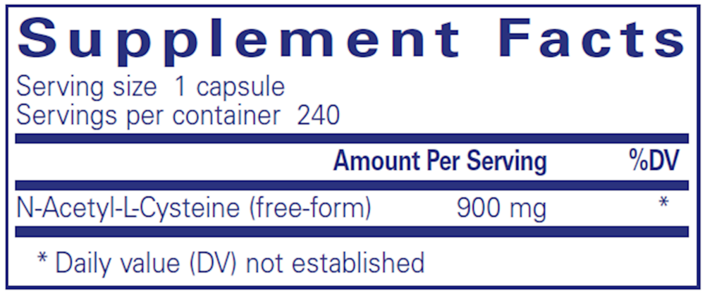 Product image for NAC 900mg.