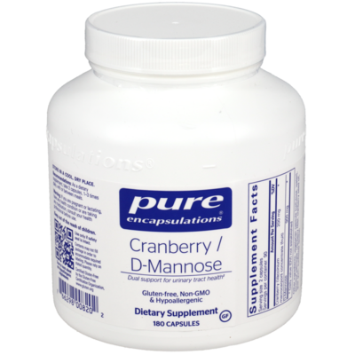 Cranberry/D-Mannose 180 capsules