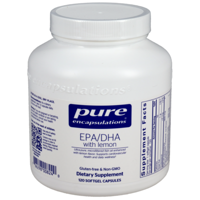 EPA/DHA With Lemon 120 Softgel Capsules