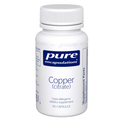 Copper (Citrate) 60 capsules