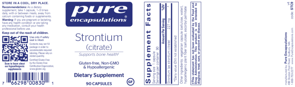 Product image for Strontium (Citrate).