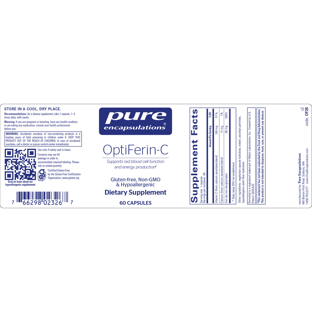 Product image for Optiferin-C.
