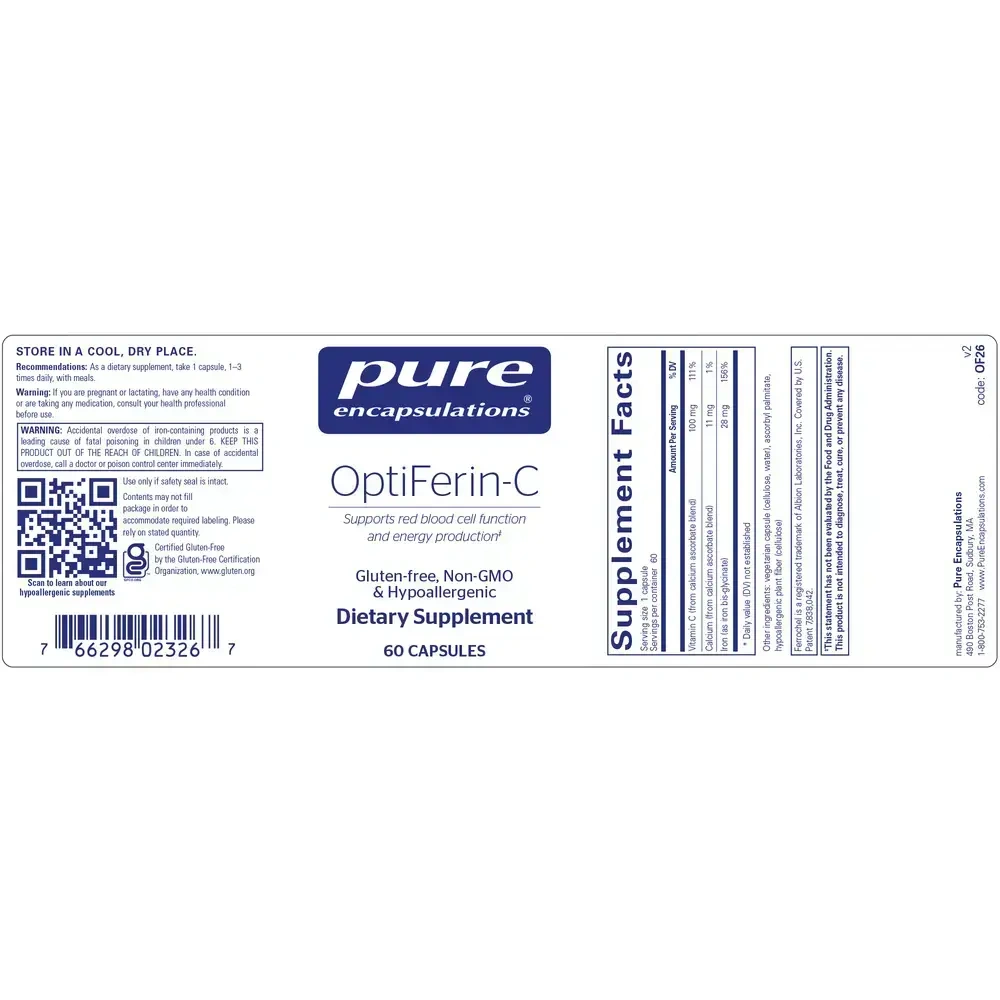 Product image for Optiferin-C.