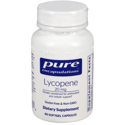 Lycopene 20mg 60 Softgel Capsules