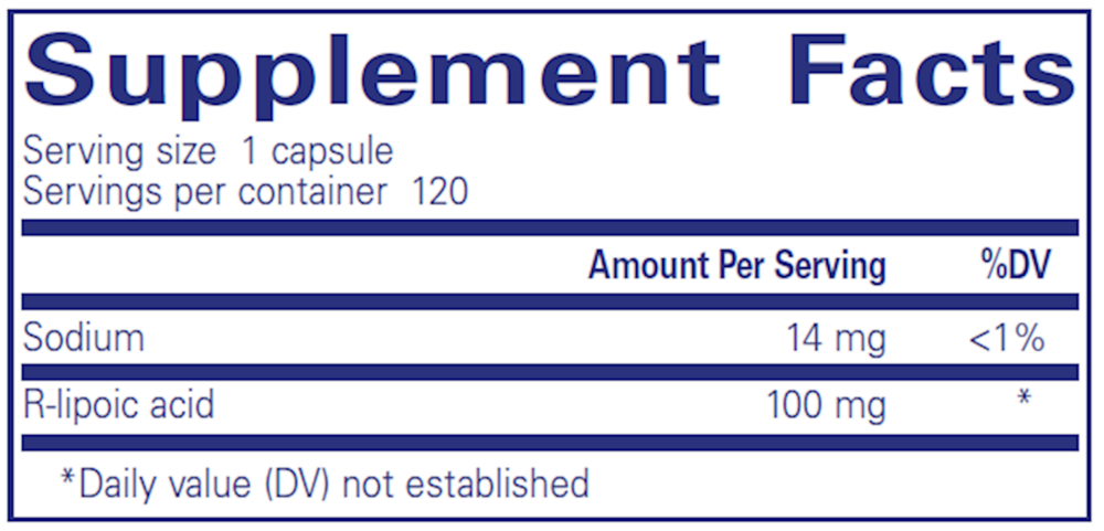 Product image for R-Lipoic Acid (Stabilized).
