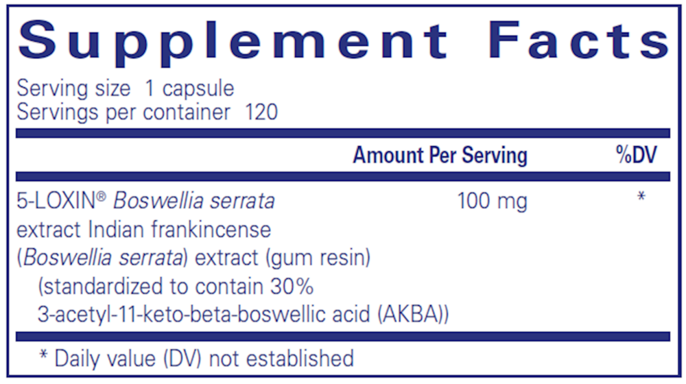 Product image for Boswellia AKBA.