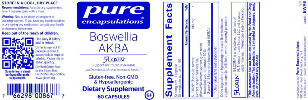 Product image for Boswellia AKBA.