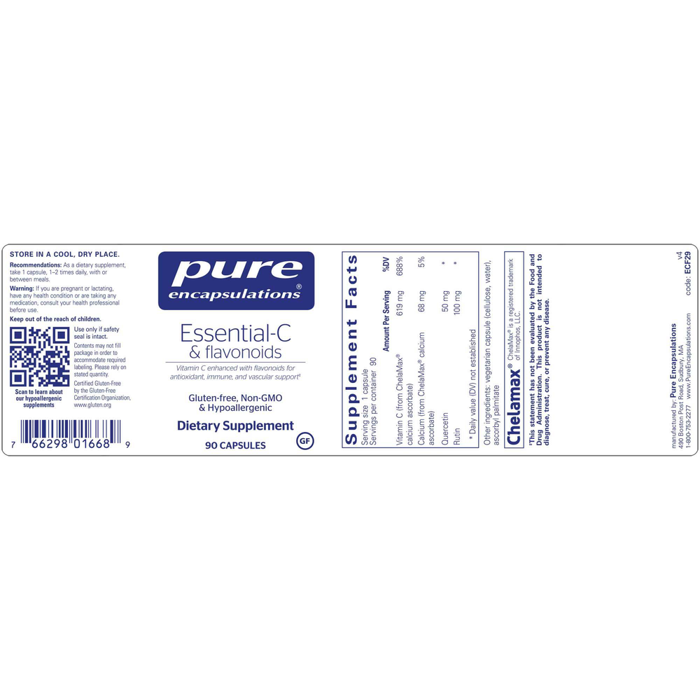 Product image for Ester-C® &amp; Flavonoids.