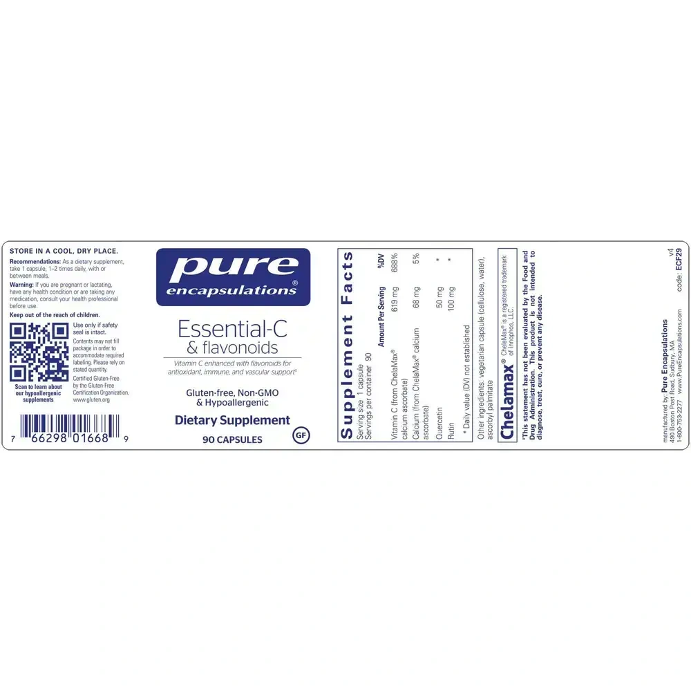 Product image for Ester-C® &amp; Flavonoids.
