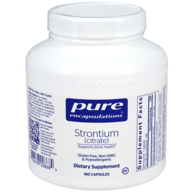 Strontium (Citrate) 180 capsules