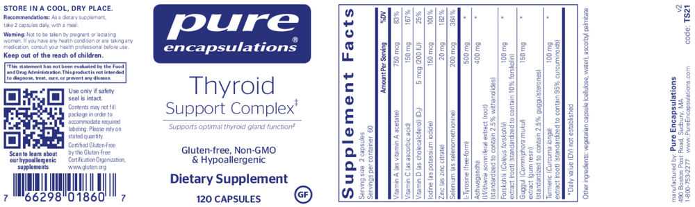 Product image for Thyroid Support Complex.