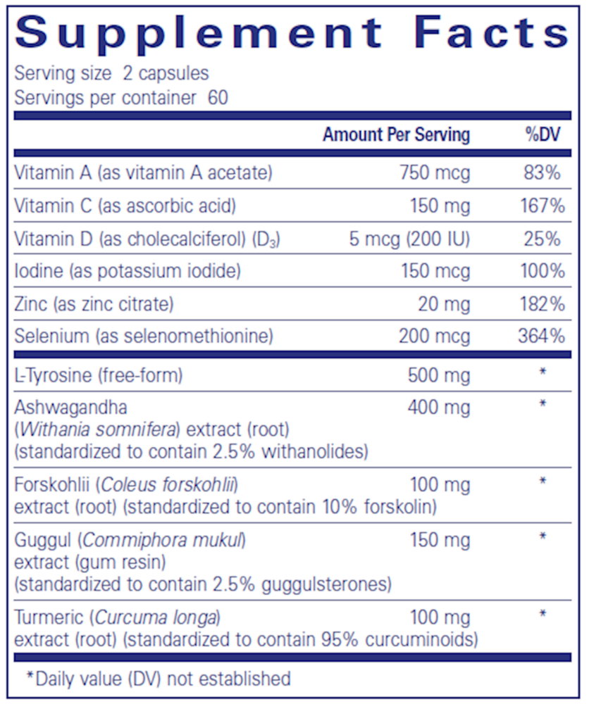 Product image for Thyroid Support Complex.