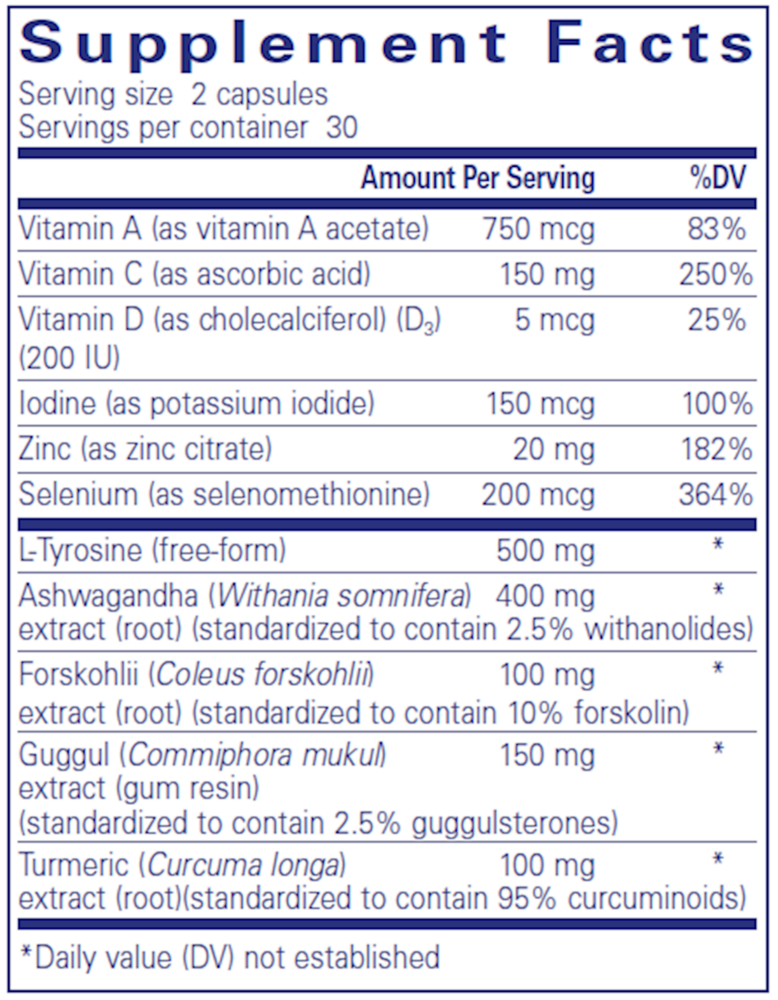 Product image for Thyroid Support Complex.