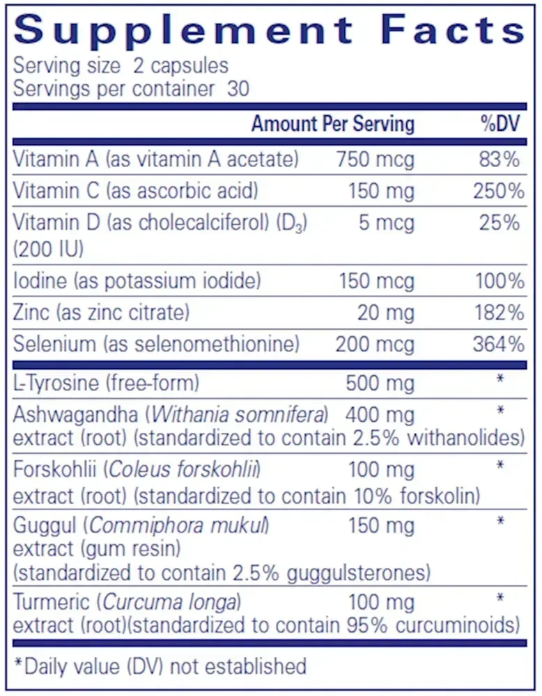 Product image for Thyroid Support Complex.