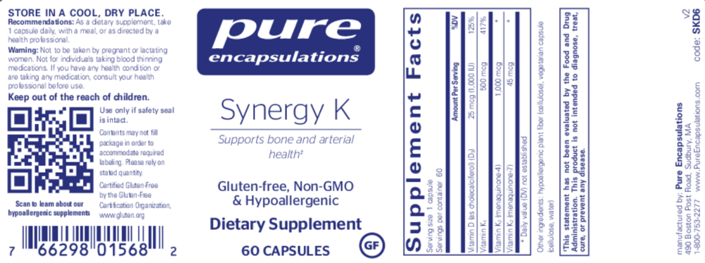 Product image for Synergy K.