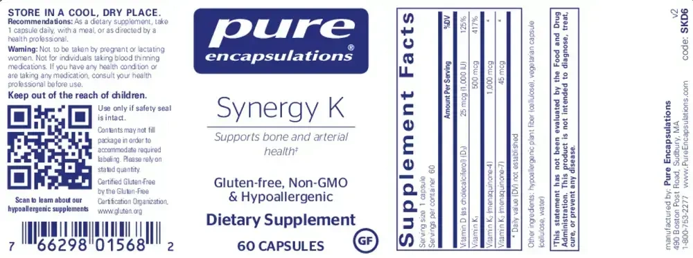 Product image for Synergy K.