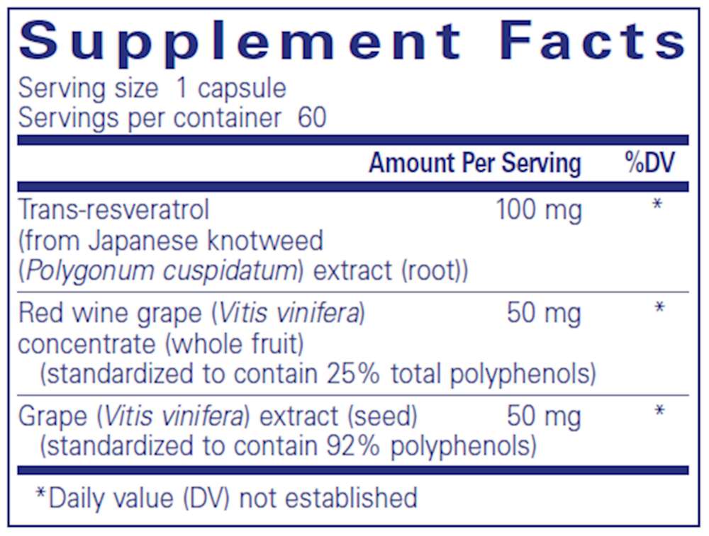 Product image for Resveratrol EXTRA.