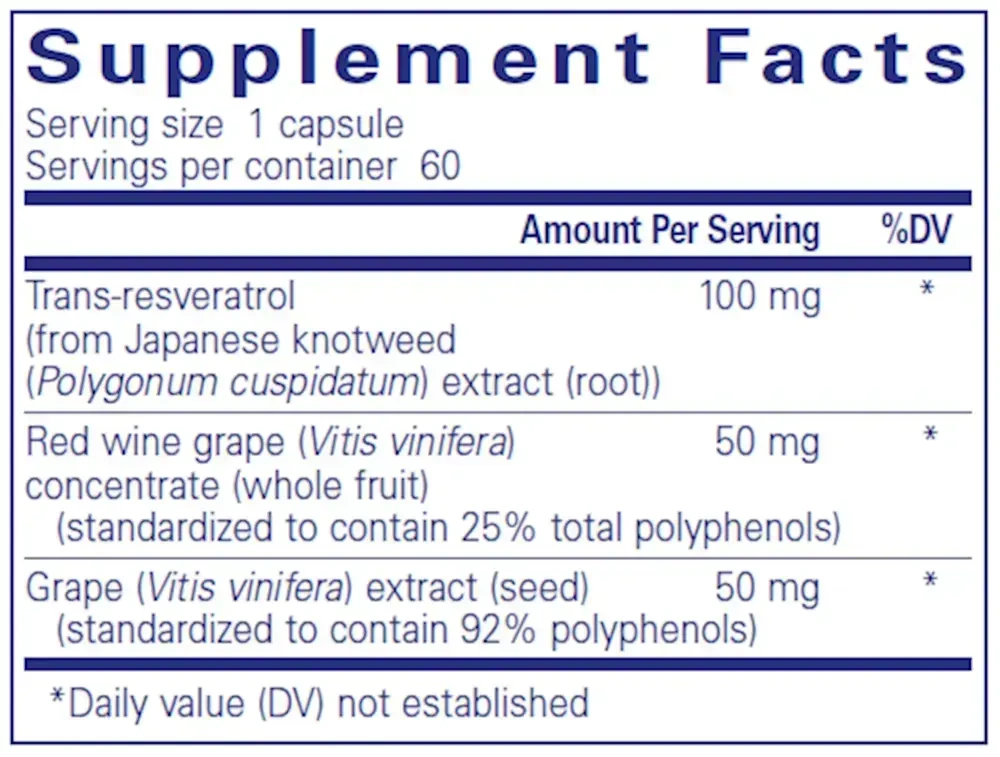 Product image for Resveratrol EXTRA.