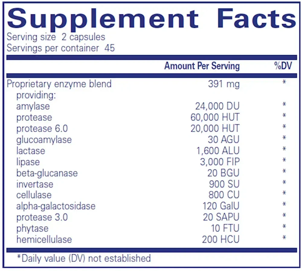 Product image for Digestive Enzymes Ultra.