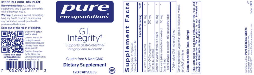 Product image for G.I. Integrity*.