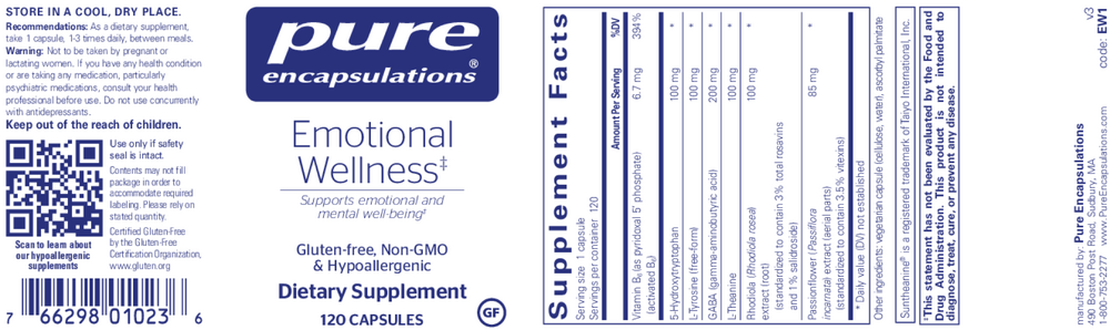 Product image for Emotional Wellness*.