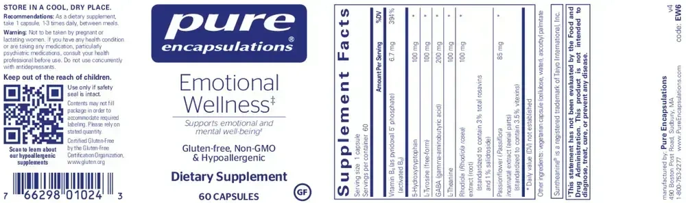 Product image for Emotional Wellness*.