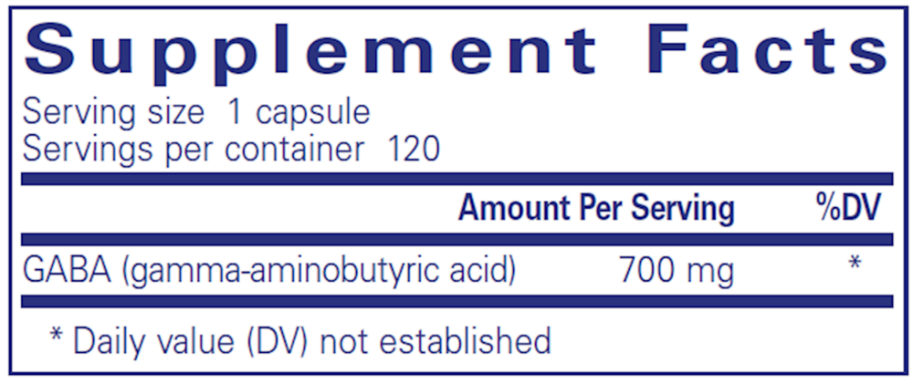 Product image for GABA.